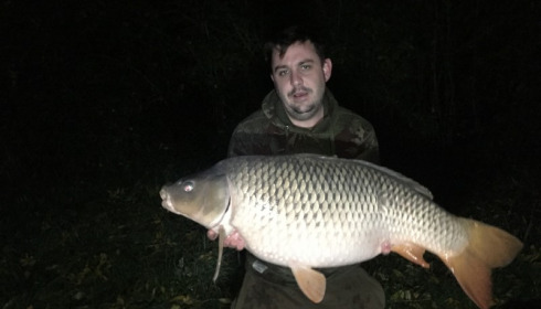 A 30 lb 8 oz carp from Blue Lake, Oliver Piasecki , Oct 2017
