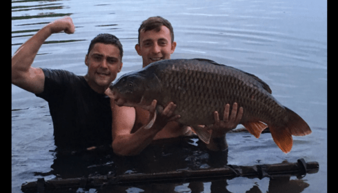 A 40 lb carp from Blue Lake, david carpenter, Aug 2016