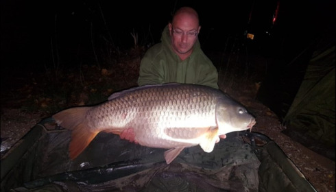 A 50 lb carp from Blue Lake, Andy Sherman, Oct 2018