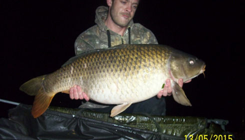 A carp from Blue Lake, lewis, Jul 2015