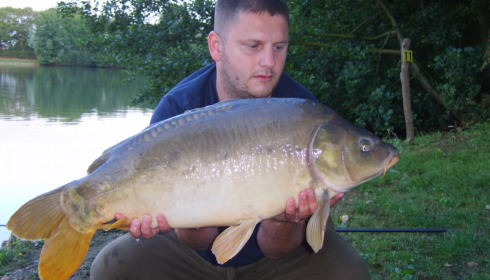 A 33 lb carp from Blue Lake, jason brown, Jul 2015