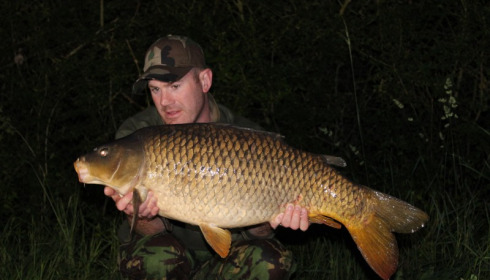 A 34 lb carp from Blue Lake, Matt Linstead, May 2015