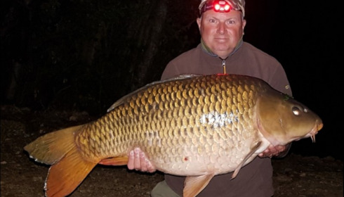 A carp from Blue Lake, Darren Fellows, Aug 2018