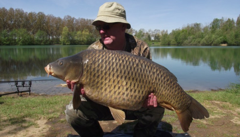 A 41 lb carp from Blue Lake, andy moseley, May 2016