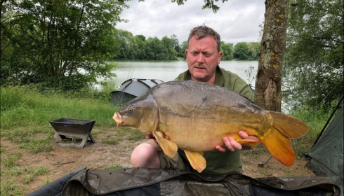 A carp from Blue Lake, Jun 2018