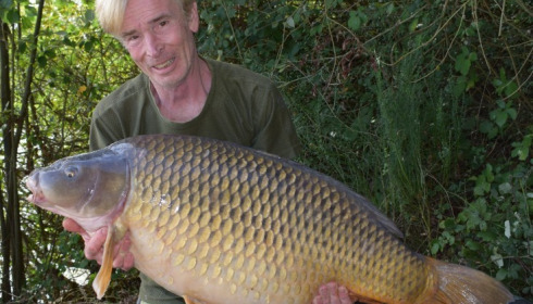 A 54 lb carp from Blue Lake, Stephen Smith, Oct 2016