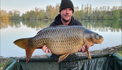 A carp from Blue Lake, Apr 2019