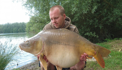A 34 lb carp from Blue Lake, carl powell, Jun 2017