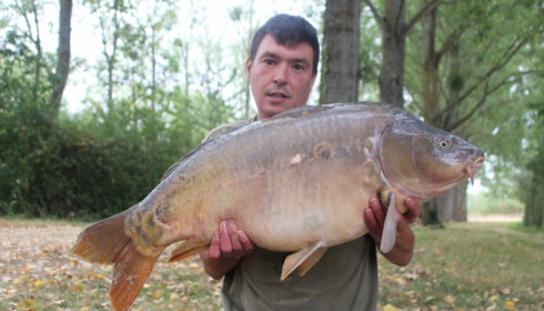 A 36 lb carp from Blue Lake, brian luckett, Sep 2016