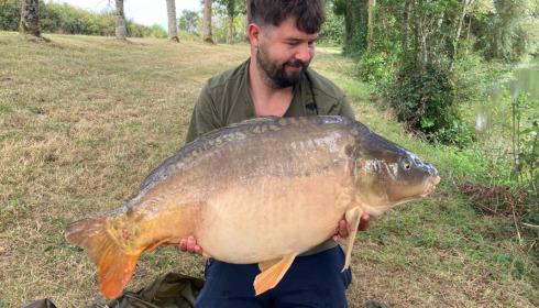 A 36 lb 15 oz carp from Blue Lake, matt rowlinson, Aug 2021