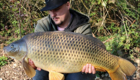 A carp from Blue Lake, Apr 2019
