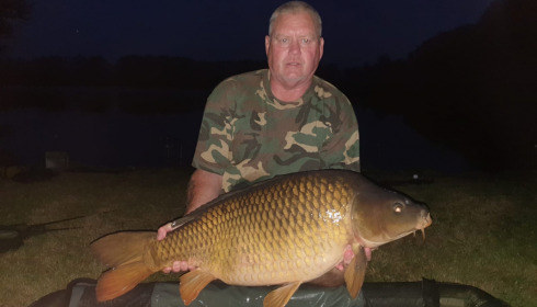 A 38 lb carp from Blue Lake, paul, Aug 2021