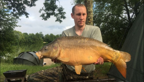 A carp from Blue Lake, Jun 2018