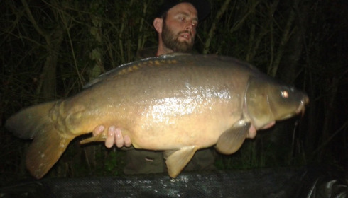 A 31 lb carp from Blue Lake, Andrew Boulter, May 2016
