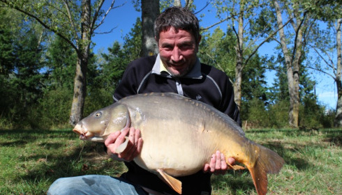 A 33 lb carp from Blue Lake, eugene beesley, Sep 2015
