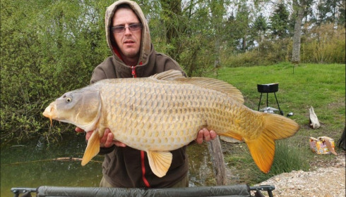 A carp from Blue Lake, Apr 2019