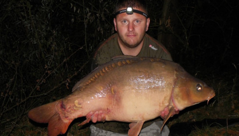A 36 lb 9 oz carp from Blue Lake, colin williams, Jul 2015