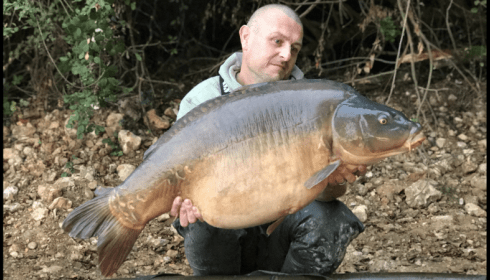 A 47 lb 11 oz carp from Blue Lake, Paul Harland, Sep 2017