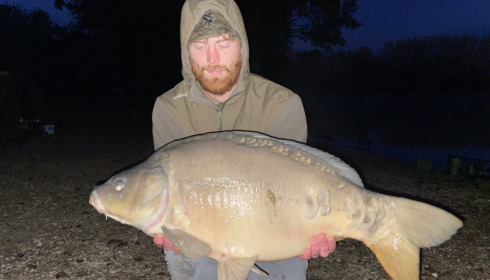 A fish from Blue Lake, Mirror, Oct 2021