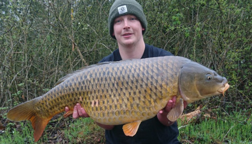 A 38 lb carp from Blue Lake, Danial Curl, Apr 2018