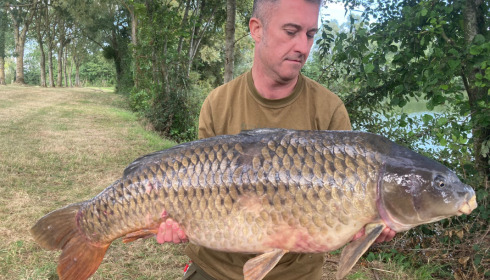 A 43 lb 4 oz carp from Blue Lake, matt rowlinson, Aug 2021