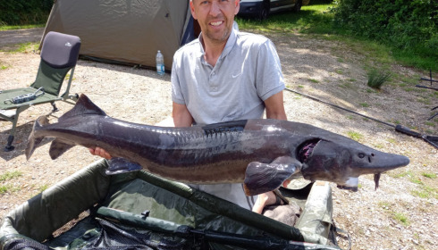 A fish from Blue Lake, Sturgeon, Jun 2022