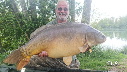 A carp from Blue Lake, May 2022