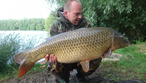 A 33 lb carp from Blue Lake, carl powell, Jun 2017