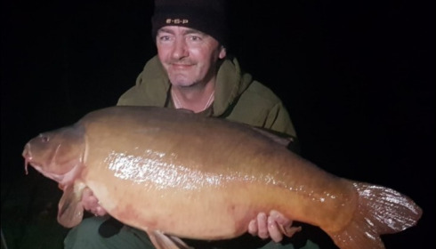 A 30 lb 12 oz carp from Blue Lake, tony jukes, Oct 2019