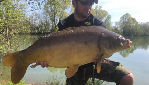 A carp from Blue Lake, Apr 2019