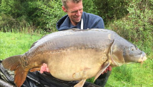 A carp from Blue Lake, May 2019