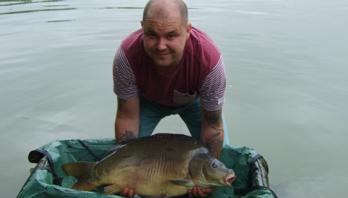 A 30 lb carp from Blue Lake, mark williams, Jul 2015