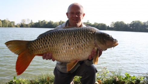 A 36 lb carp from Blue Lake, colin mulrooney, Sep 2015