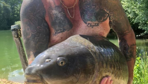 A 43 lb 5 oz carp from Blue Lake, john, Jun 2021