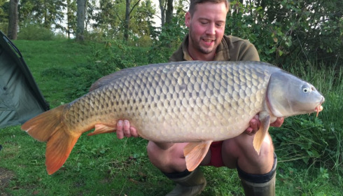 A 33 lb carp from Blue Lake, jamie fraser, Oct 2015