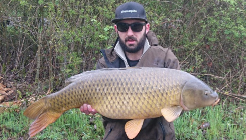 A 28 lb carp from Blue Lake, Matt Slade, Apr 2018