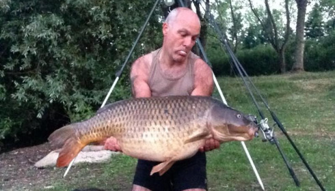 A 37 lb carp from Blue Lake, jerry, Jun 2015