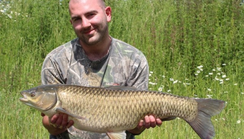 A grass carp from Blue Lake, Mike Linstead, May 2015