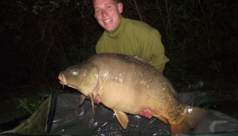 A 42 lb carp from Blue Lake, paul moseley, May 2016