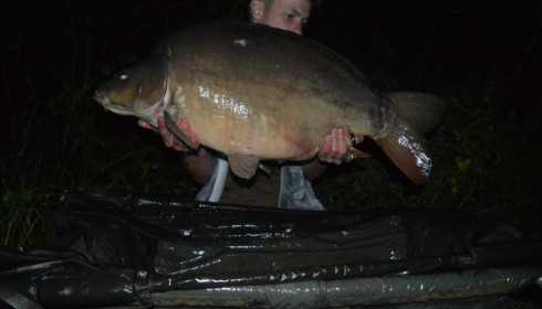 A 44 lb carp from Blue Lake, harry roadley, Jun 2019