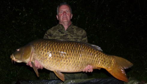 A 45 lb 6 oz fish from Blue Lake, Paul lowe peg 7, May 2022