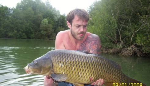 A carp from Blue Lake, lewis, Jul 2015