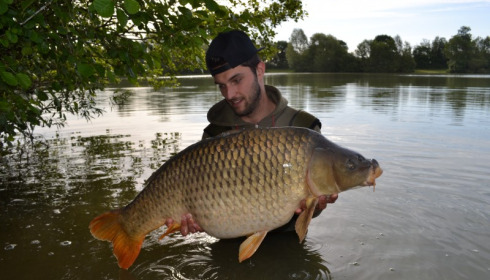 A 34 lb carp from Blue Lake, James Amer, Jun 2015