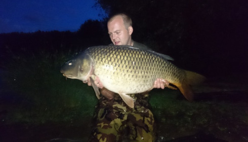 A 36 lb carp from Blue Lake, carl powell, Jun 2017