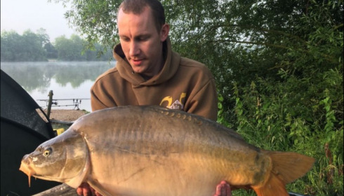 A carp from Blue Lake, Jun 2018