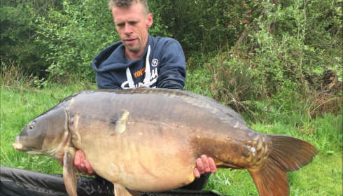 A carp from Blue Lake, Apr 2019