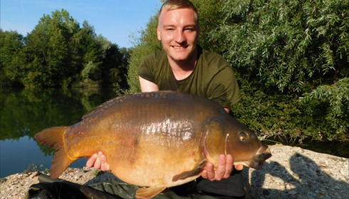 A 30 lb carp from Blue Lake, cameroun roger, Sep 2018