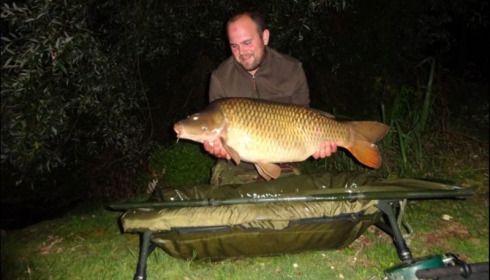 A 34 lb 8 oz carp from Blue Lake, George Singleton, Aug 2019