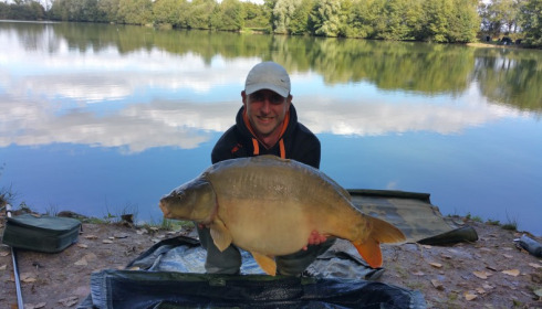 A 37 lb carp from Blue Lake, chris kavanagh, Sep 2015