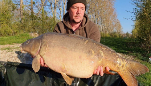 A carp from Blue Lake, Apr 2019